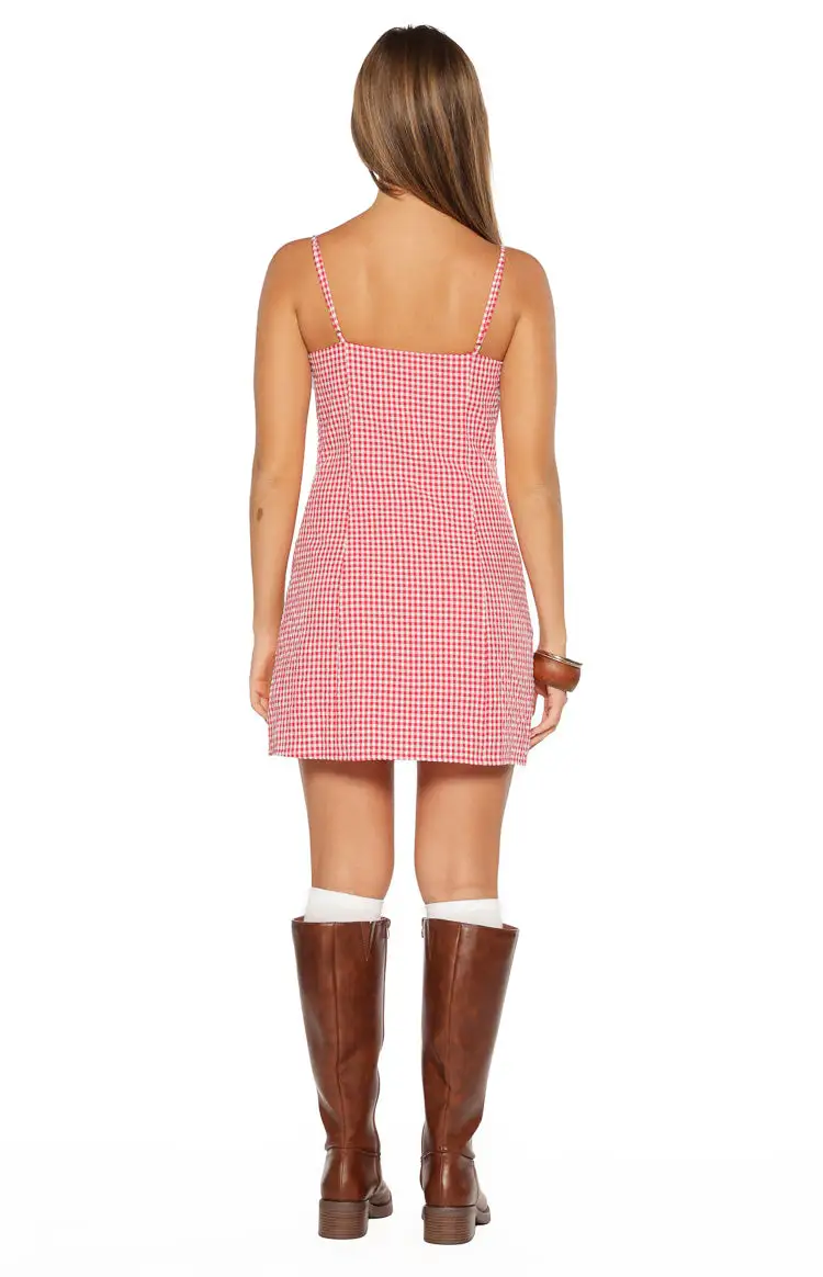 Gingham Mini Dress