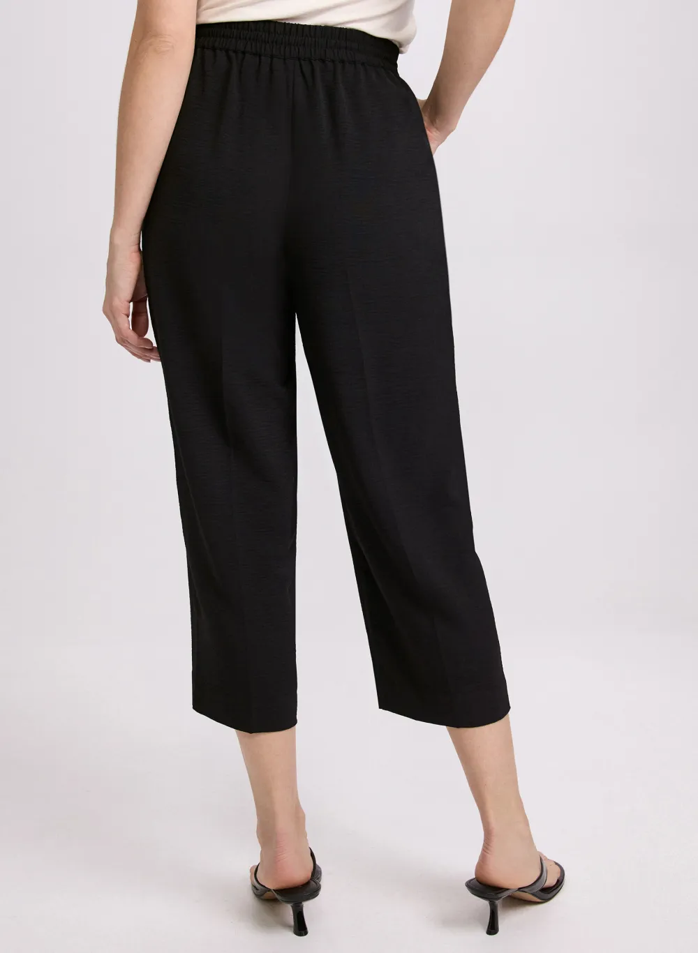 Drawstring Straight-Leg Pants