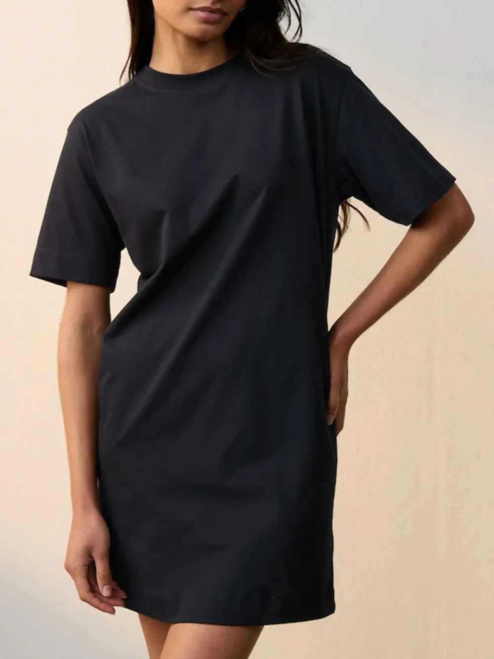 Classic Loose Breathable Zebra-Print Dress