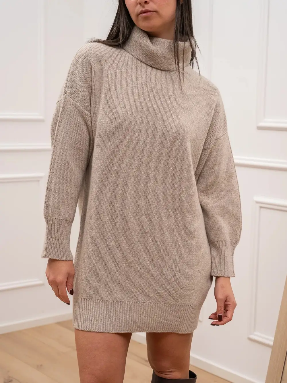 Meadow Easy Drape Mini Dress