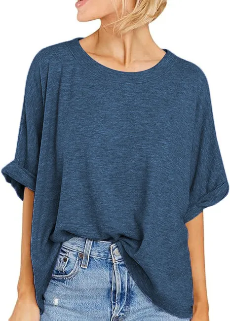 New Casual Short-Sleeved Loose T-Shirt Top