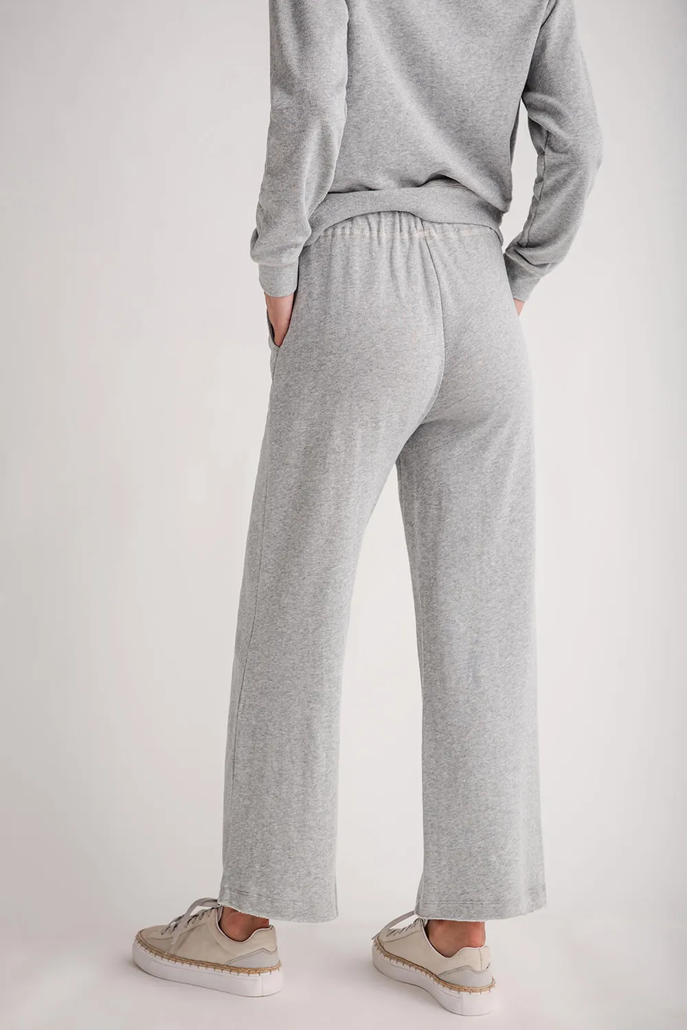 Z Supply Huntington French Terry Sweatpants - oatmeal heather