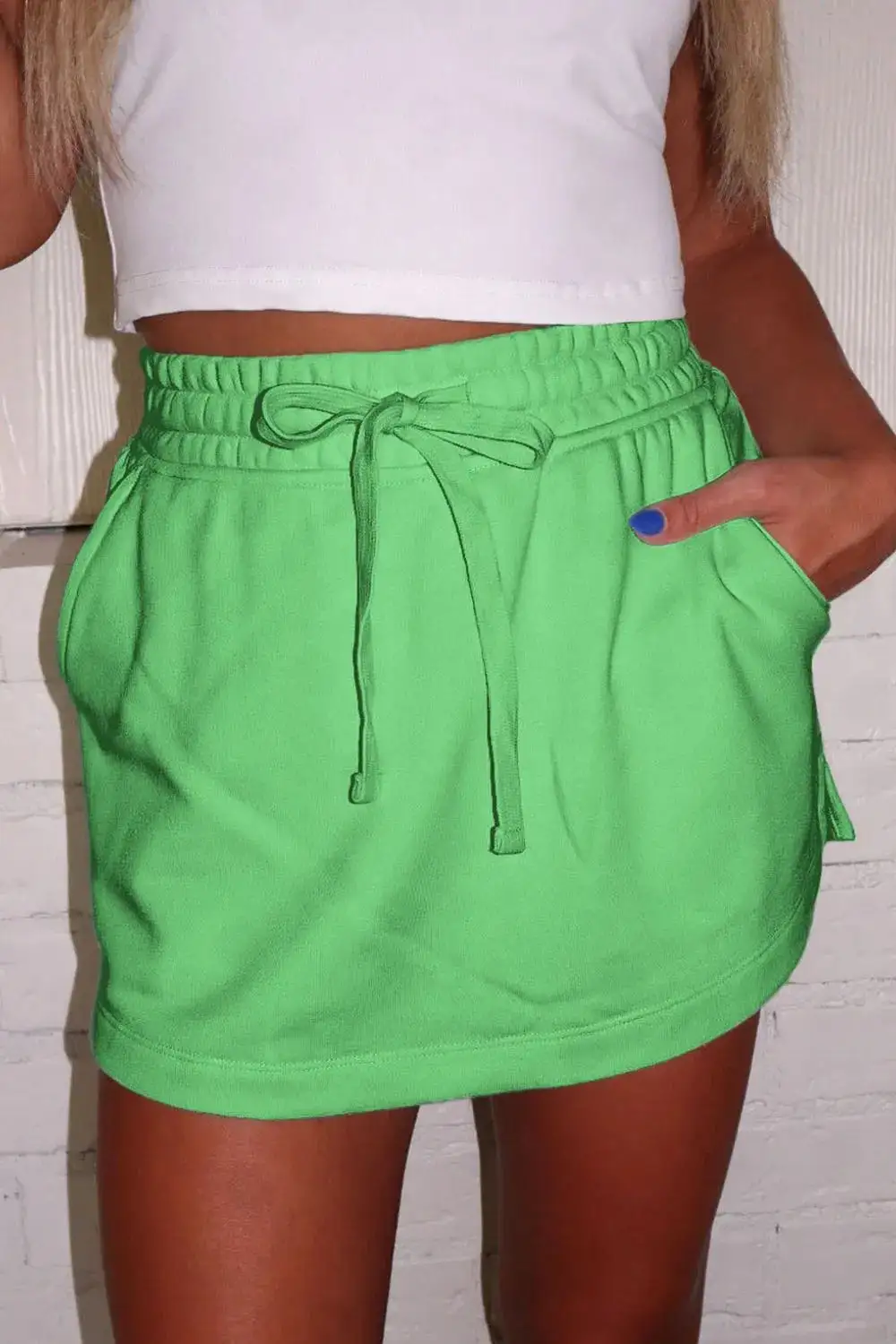 Everyday Mini Drawstring Skort
