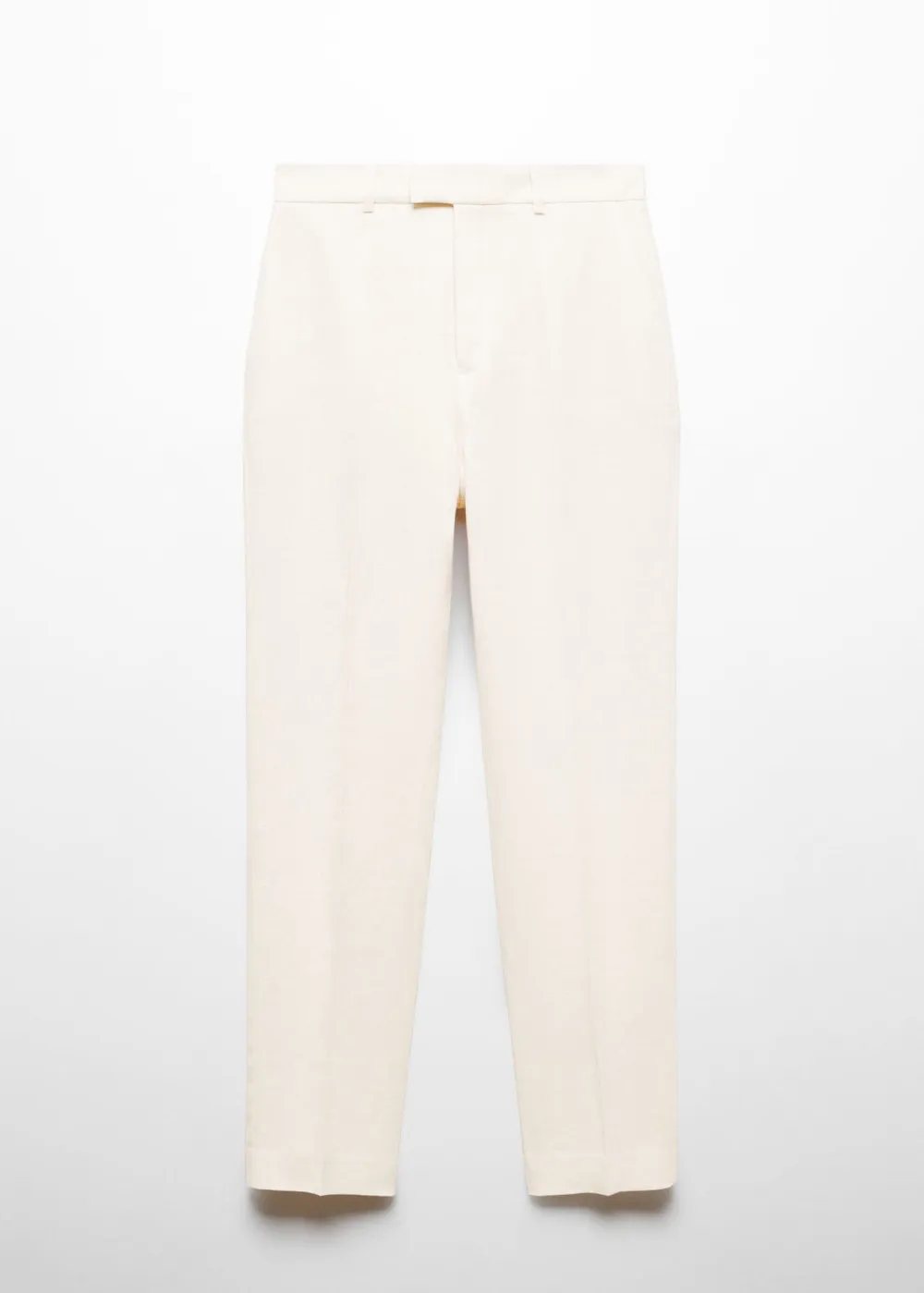 100% linen suit trousers