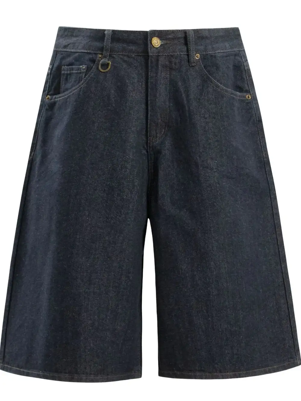 Soft Wide Leg Cotton Blend Casual Shorts