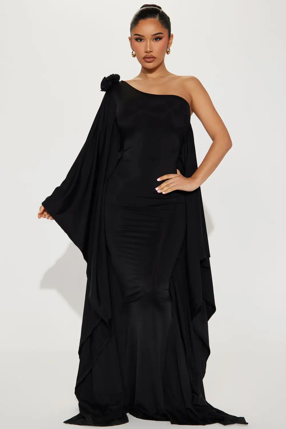 Anabella Maxi Dress - Black