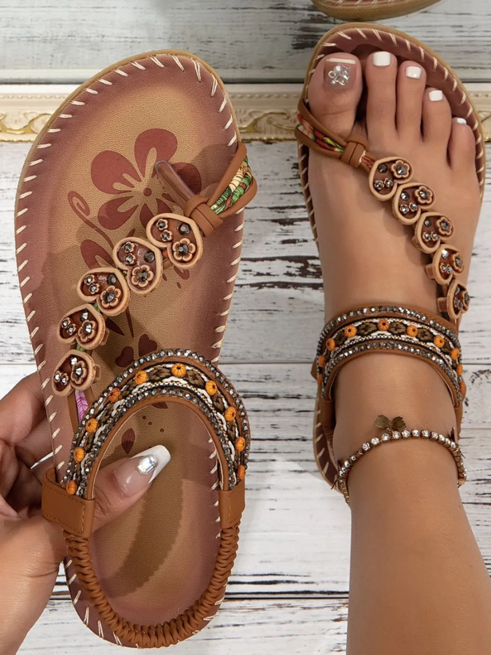 Flats Toe Sandals