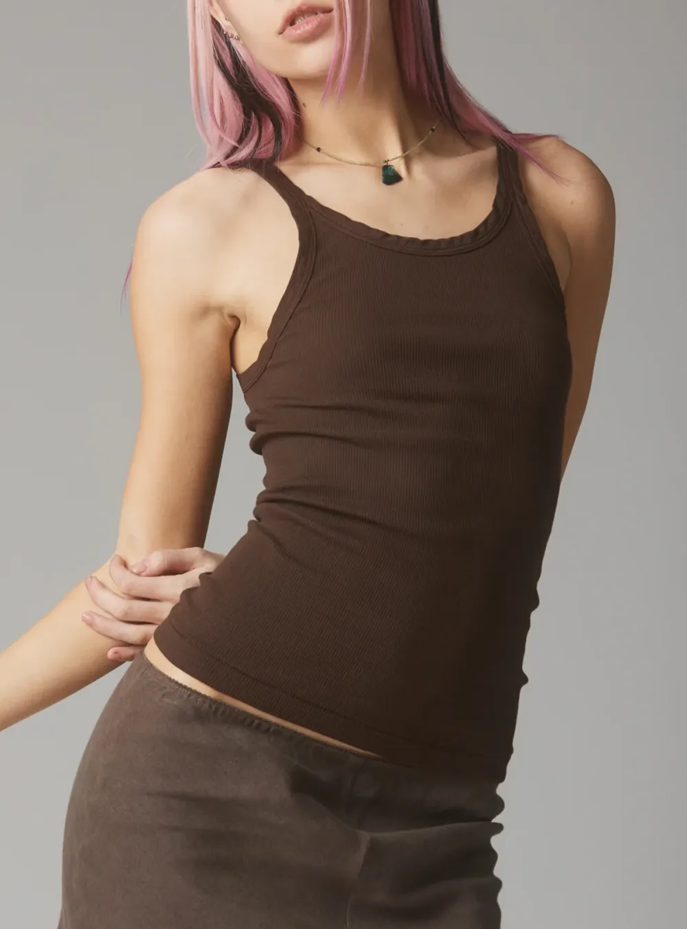 Dark Brown Tank