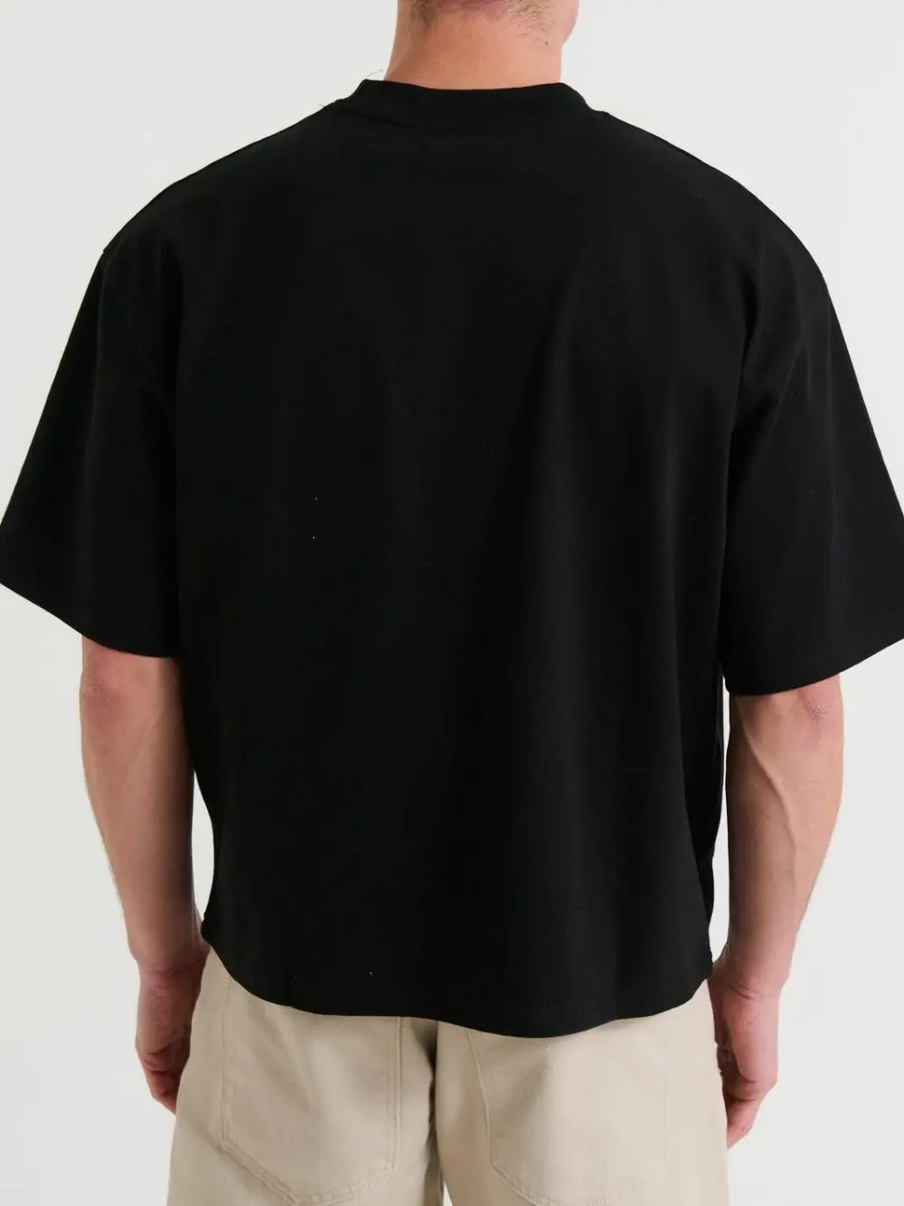 Leisure Casual And Daily Light Black Tee