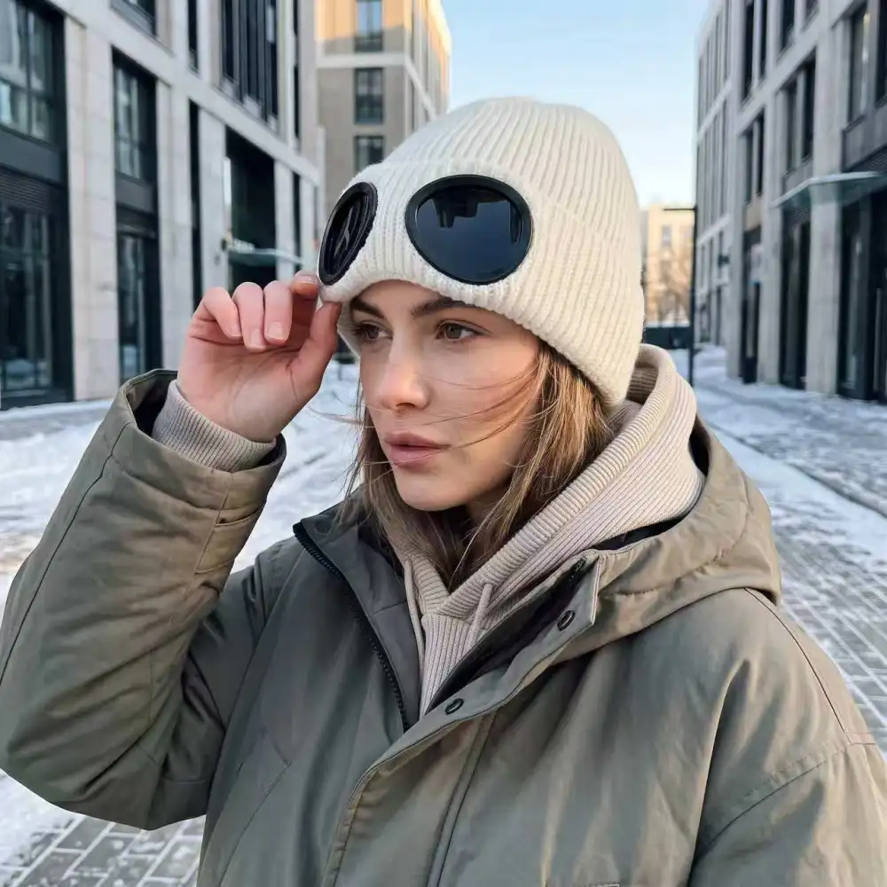 Aviator Knit Beanie