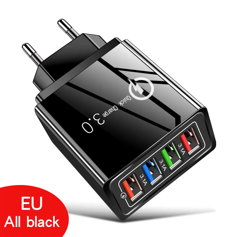 The Charger Big Tech Hates |   4-Port Quick Charge 3.0 + AI   Performance Boost