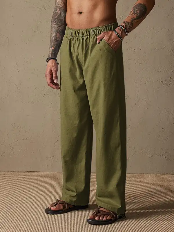 Tapered Casual Fit Pants