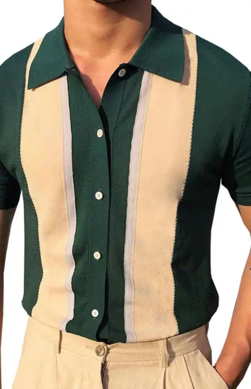 Knit Short Sleeve Shirt