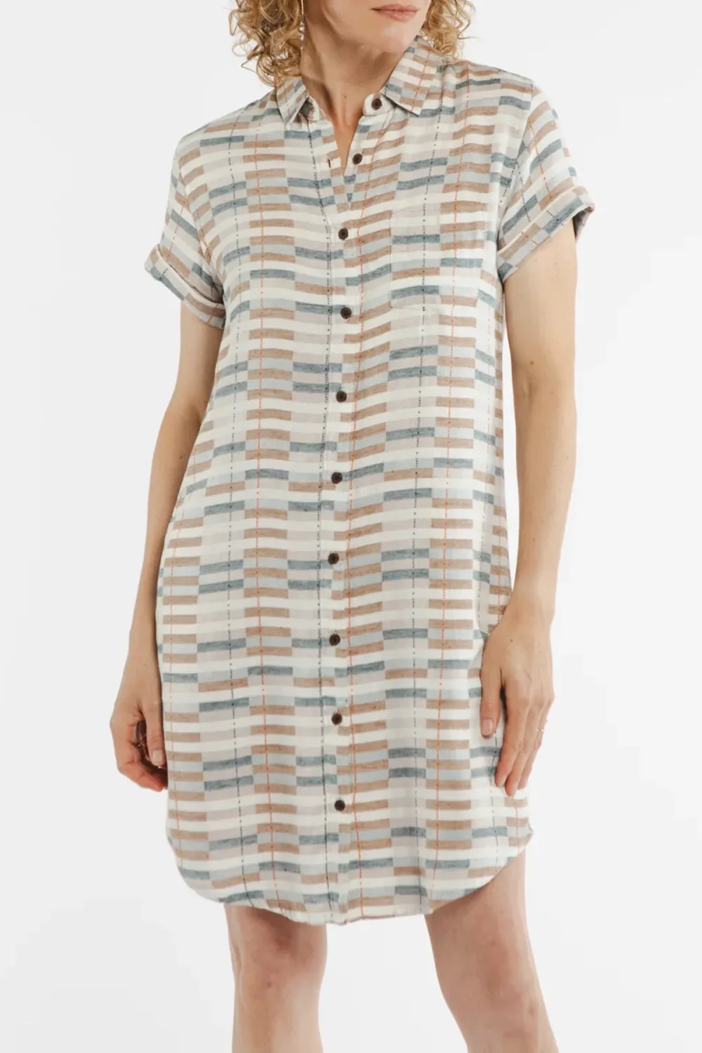 The Loren Shirt Dress