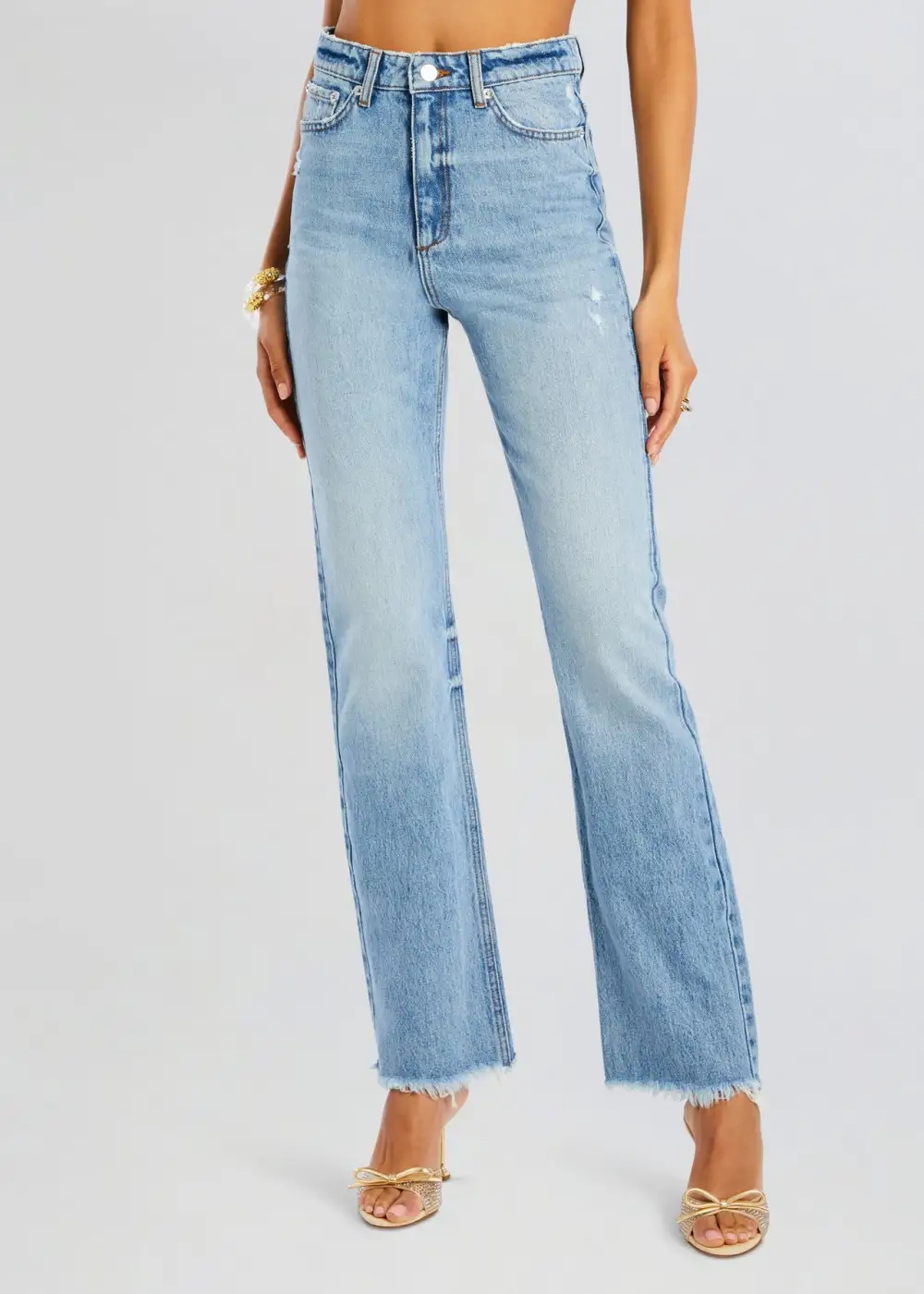 High Rise Straight Jean