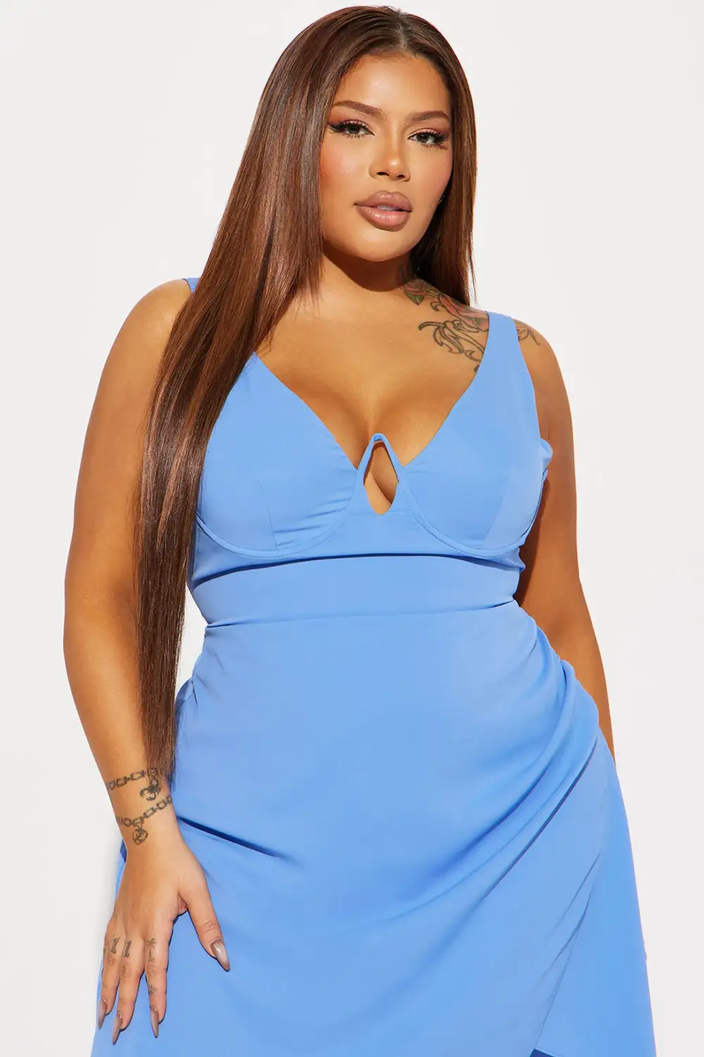 Radio Moves Maxi Dress - Blue
