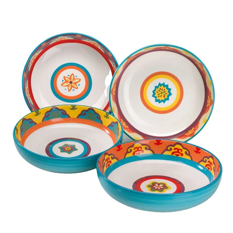 Galicia 4 Piece Pasta Bowl Set