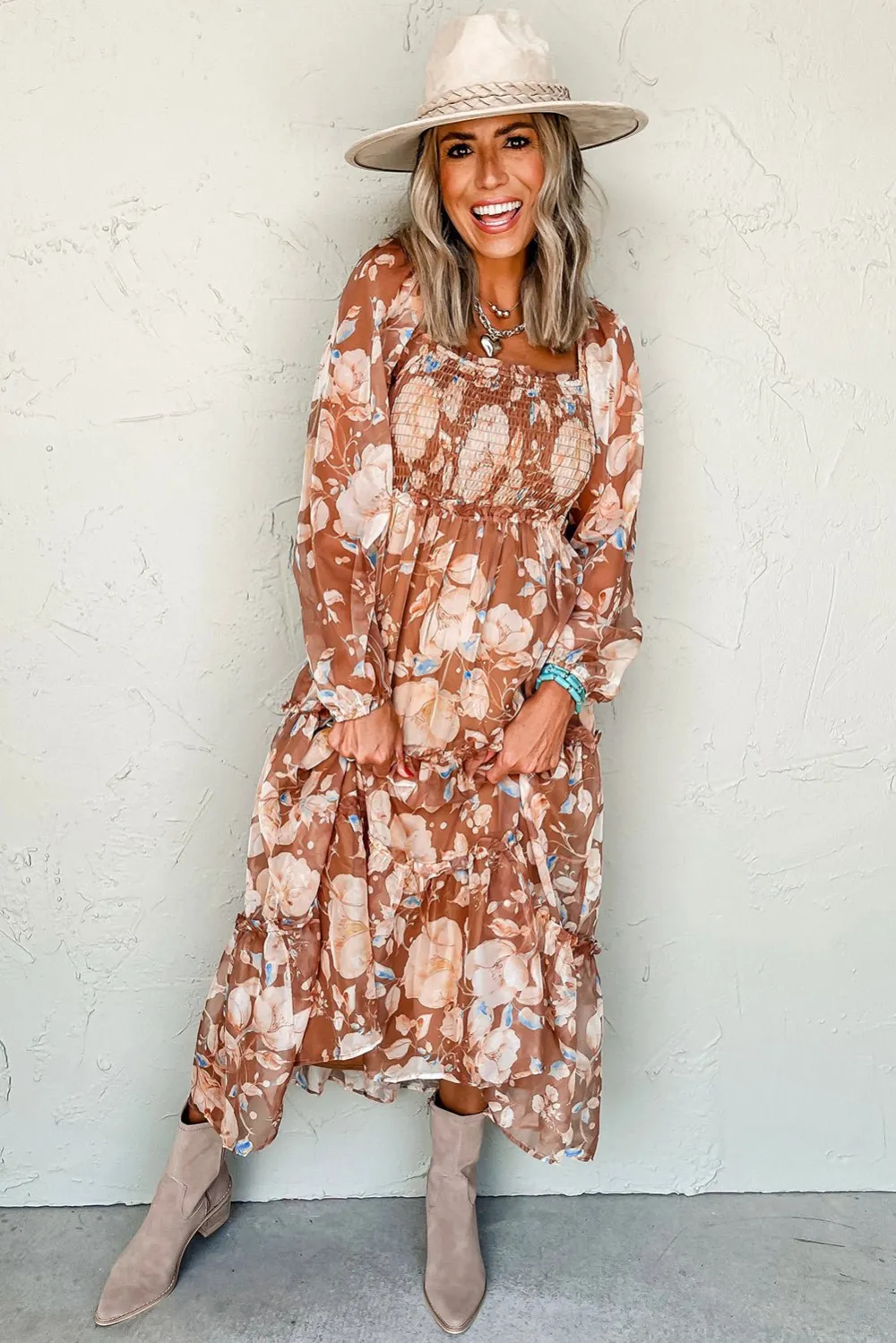 Relaxed Bohemian Maxi Dress