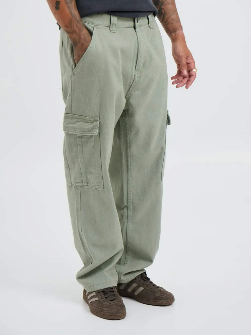 Simple And Comfortable Daily Slim Khaki Pant