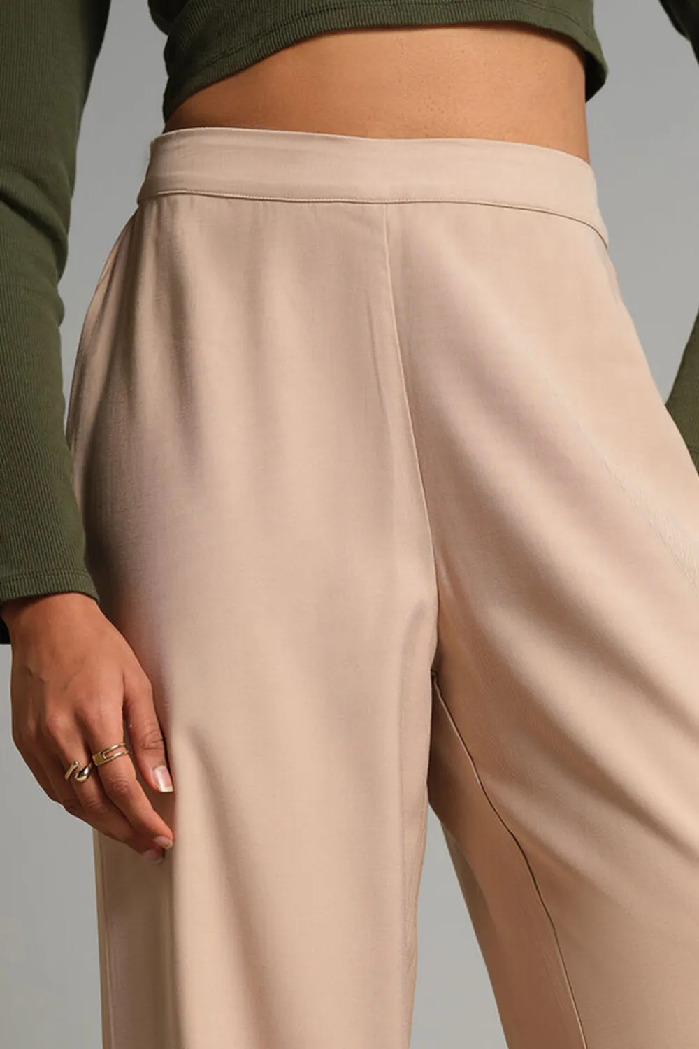 Work Wear Plain Pants