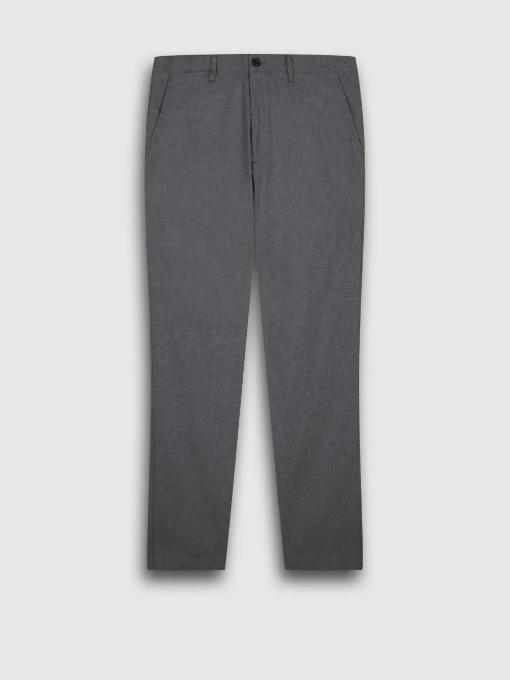 Casual Style Heather Grey Cotton Pants