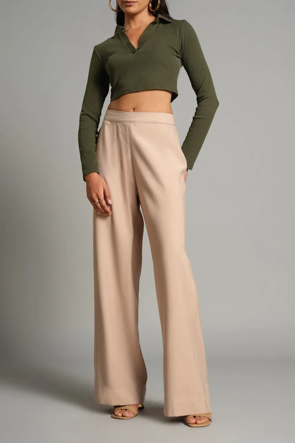 Work Wear Plain Pants