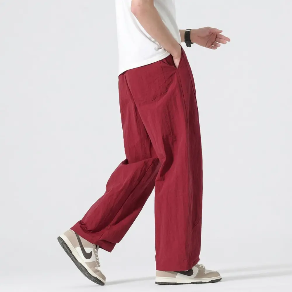 Structured Wide Leg Pants