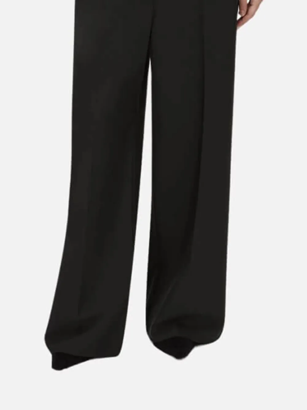 Mid-Rise Pants with Belt Loops