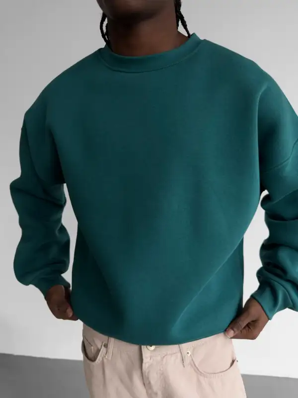 Layered Relaxed Core Sweatshirt