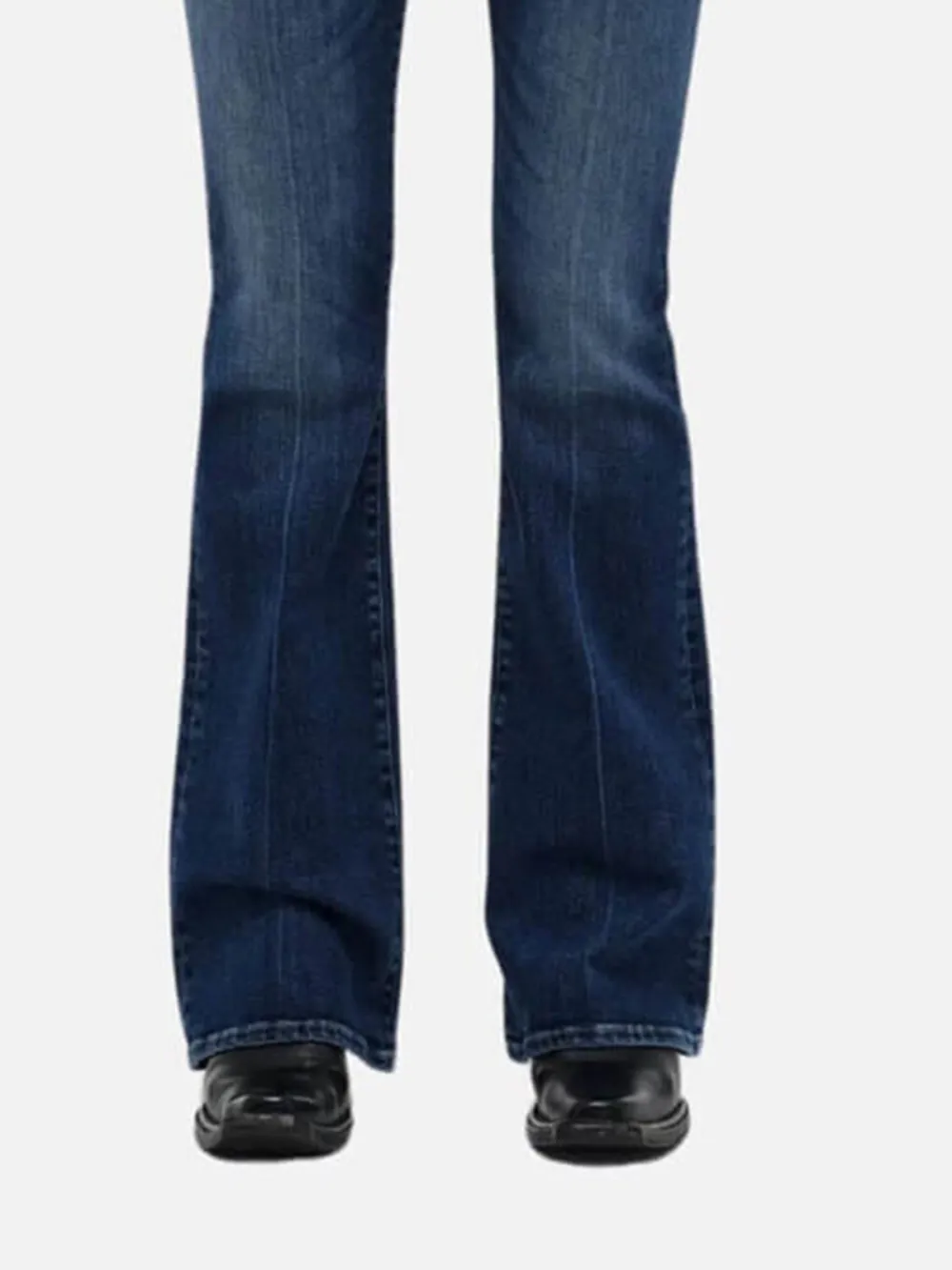 Plain Bootcut Jeans with Pockets