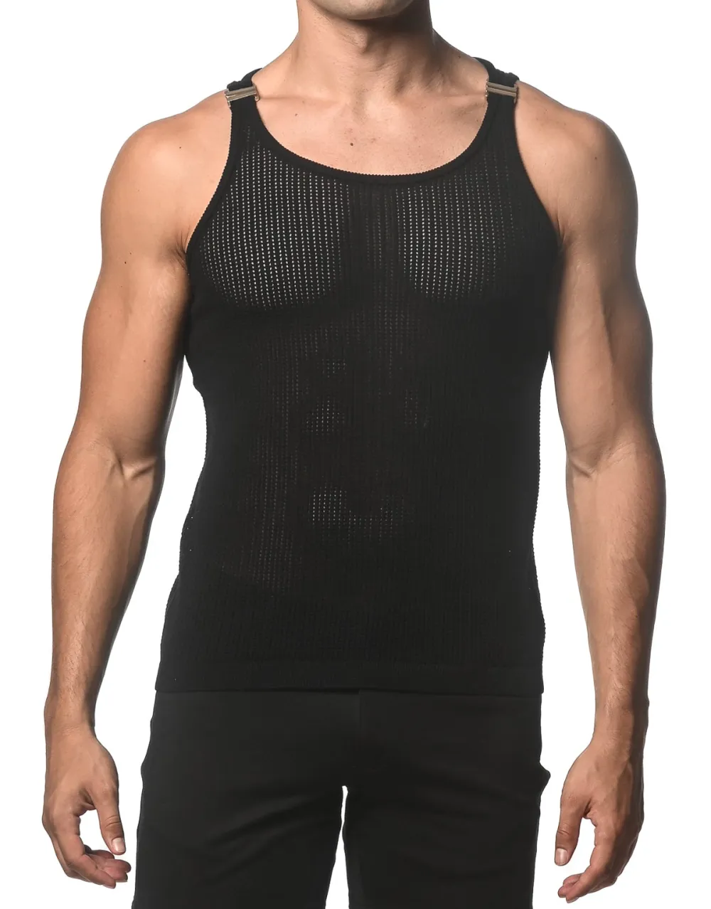 Smudge Open Knit Vest