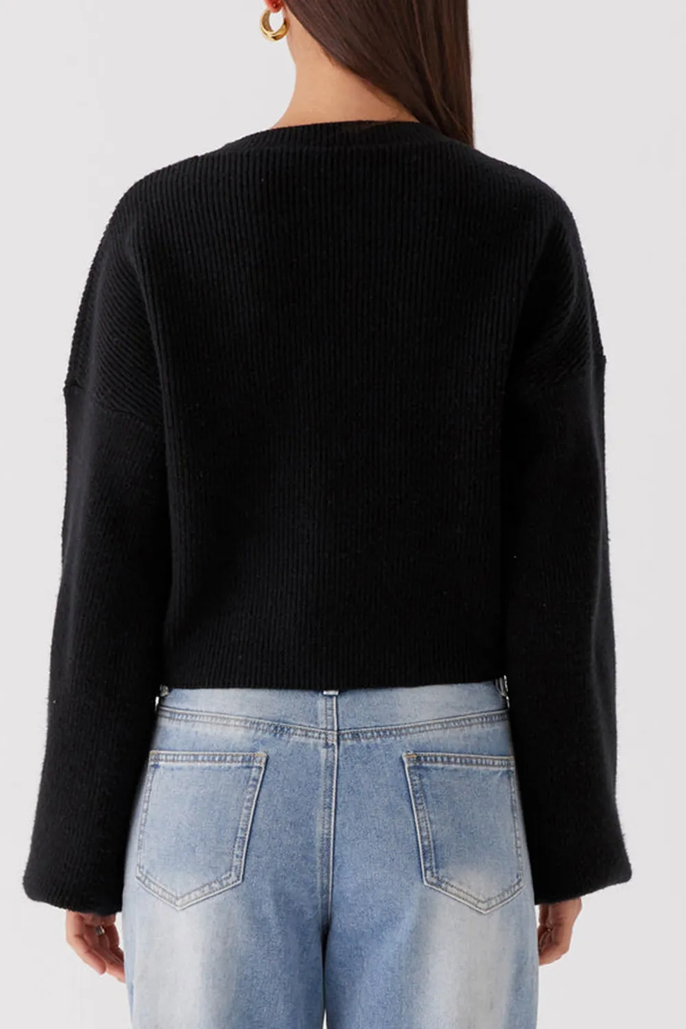 Commuting Style Knit Cardigan