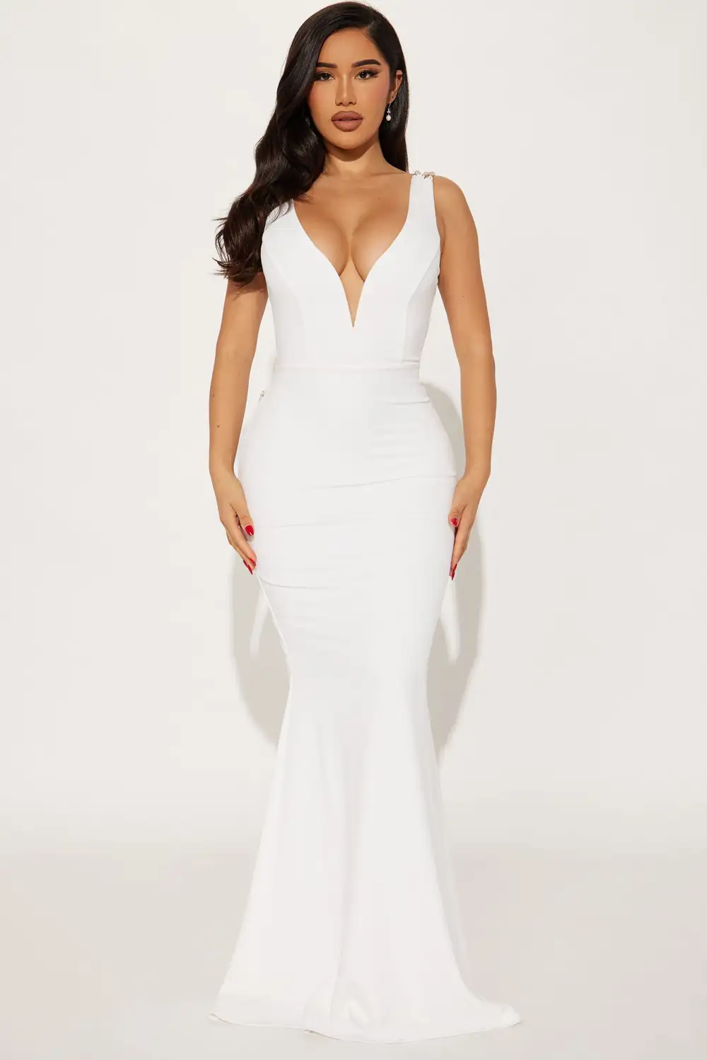 Perla Backless Gown - Ivory