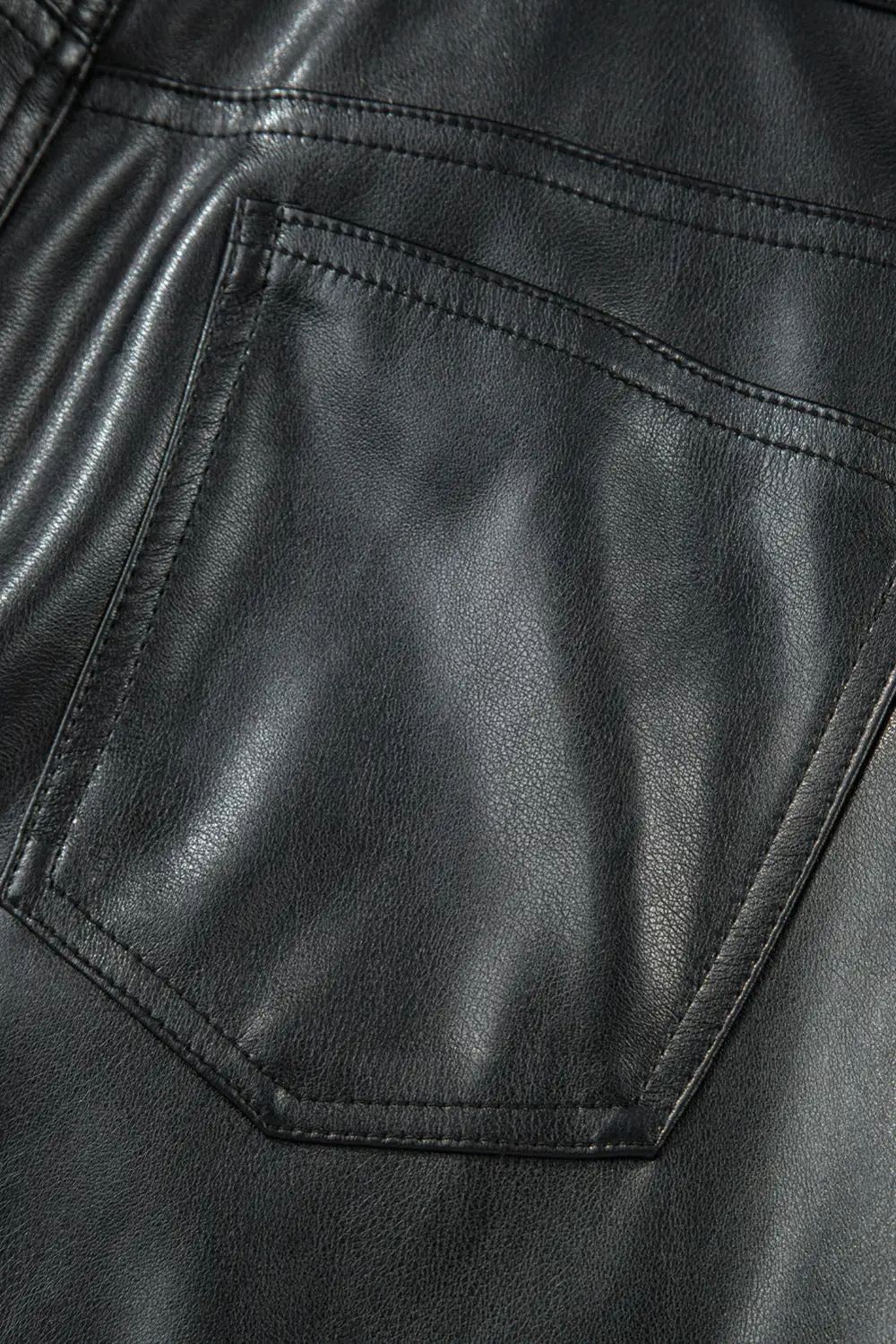 Polished Smooth Cropped Skirt