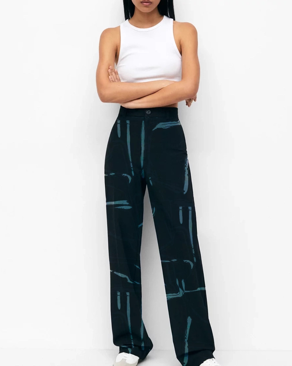 Smart Straight-leg Trousers