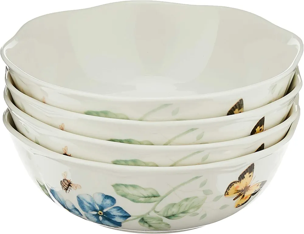 Lenox 865075 Butterfly Meadow 28-Piece Dinnerware Set