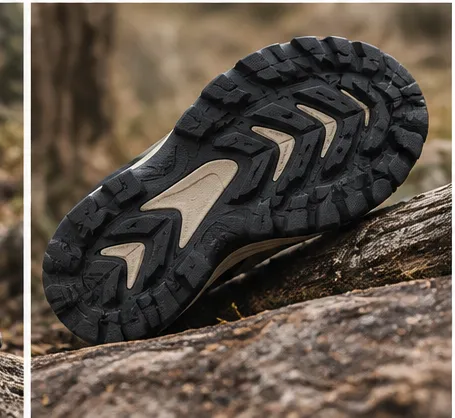 ⏰Limited Time Deal: Up to 70% Off — Men's High-Top Hiking Boots — Outdoor Trekking Shoes — Breathable, Lightweight, Wide Toe Box, Arch Support, Cushioned, Waterproof, Non-Slip