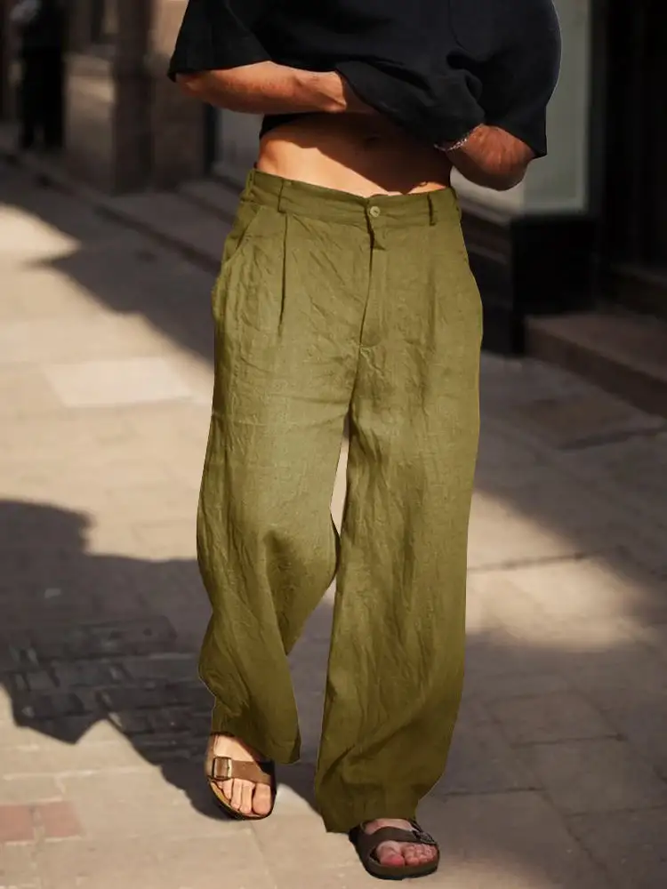 Streetwear Straight Leg Pants