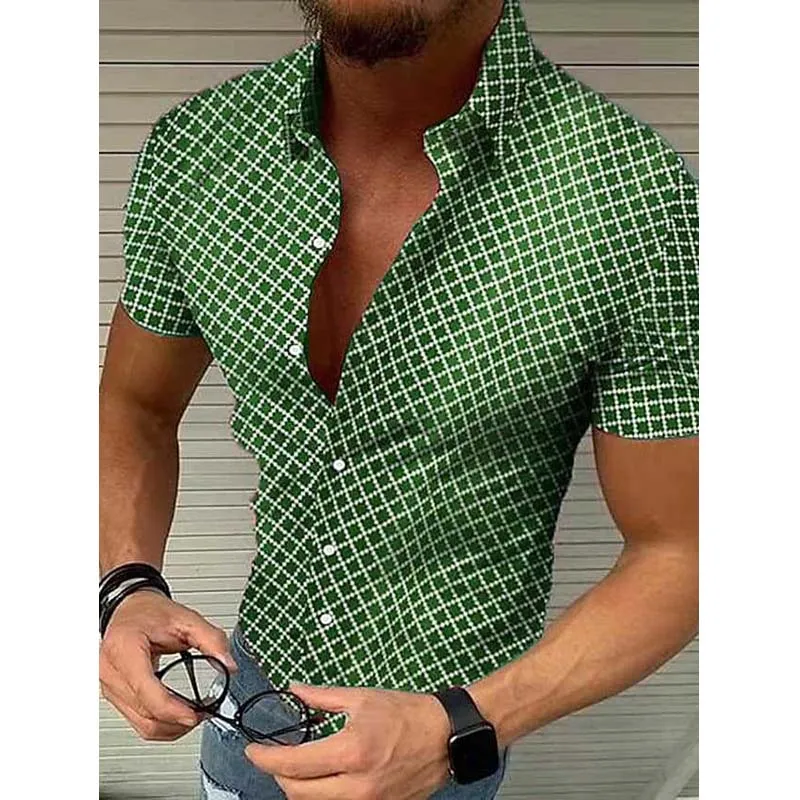 Printed Camp Shirt