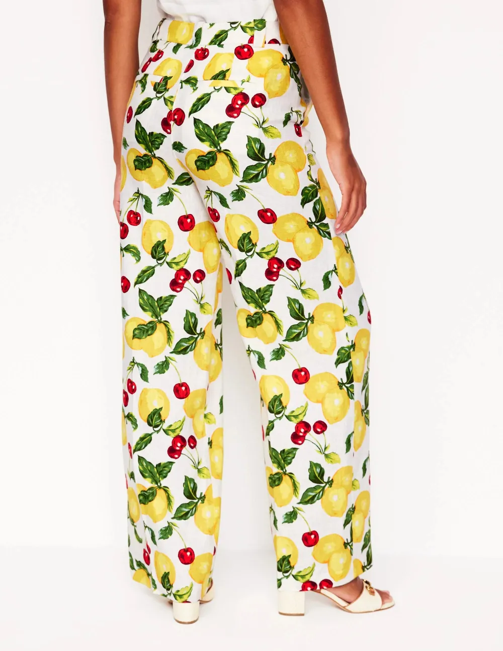 Linen Pants -Ivory