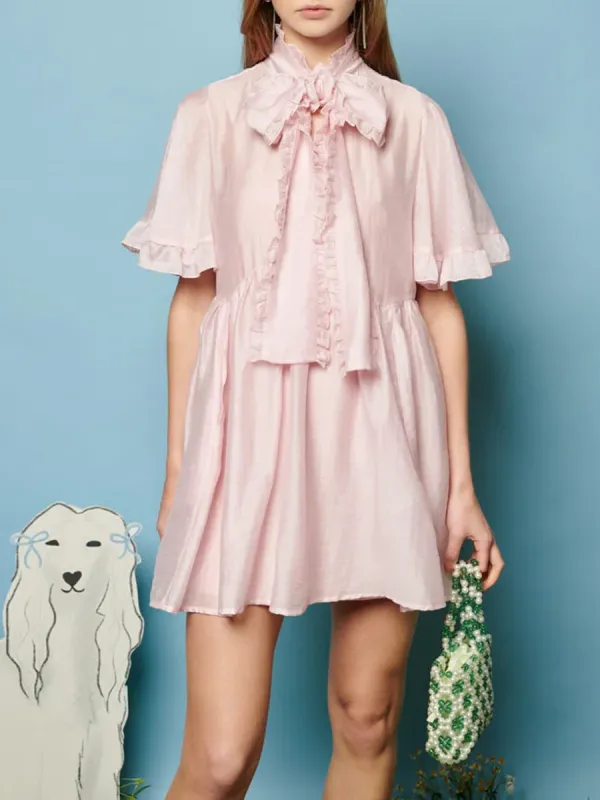 Bow Mini Dress