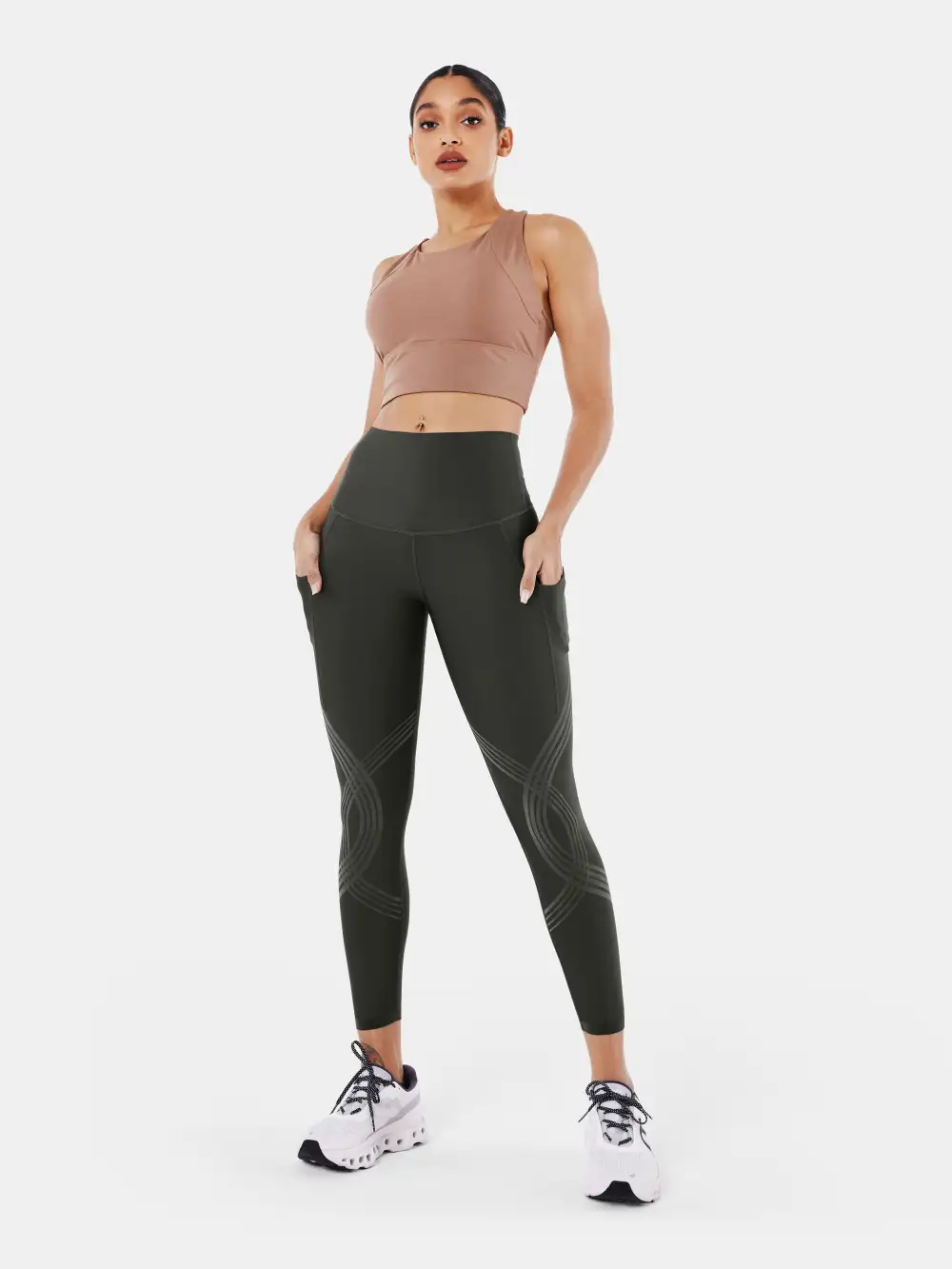 Body Sculpt Side Pocket 7/8 Leggings