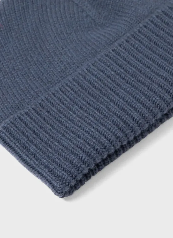 BLUE SCOTTISH LAMBSWOOL HAT