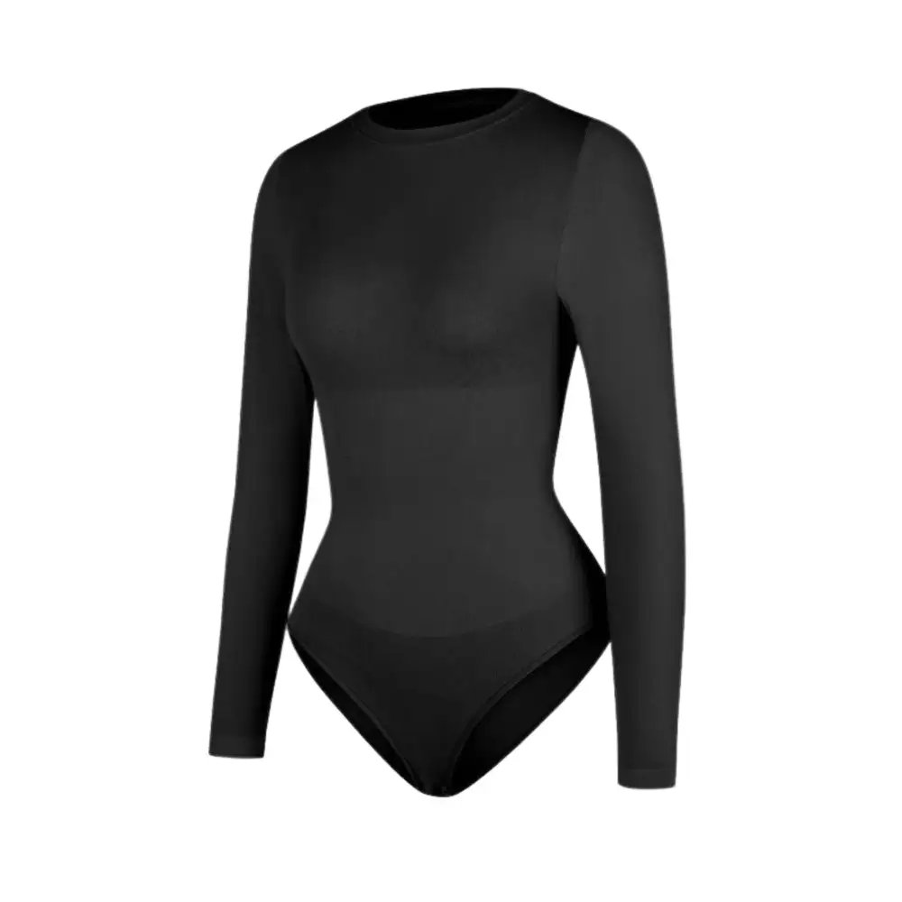 Contour Fit Long Sleeve Shaping Bodysuit
