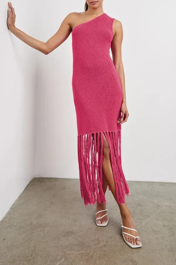 Sleeveless Fringed Fitted Dress
