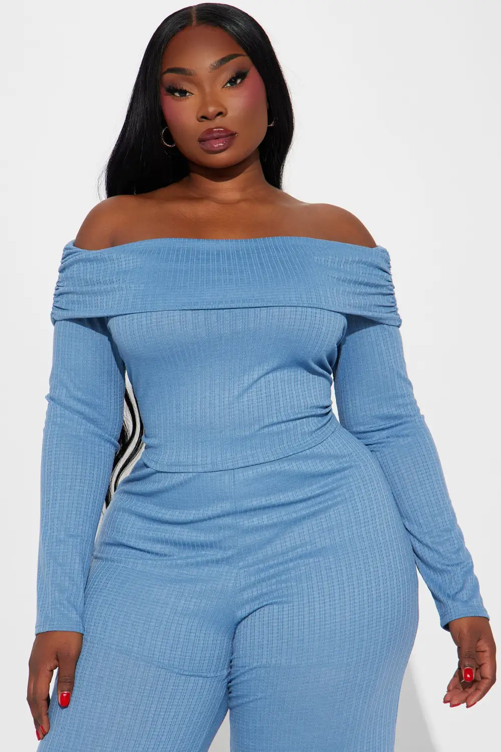 Always A Beauty Pant Set - Blue