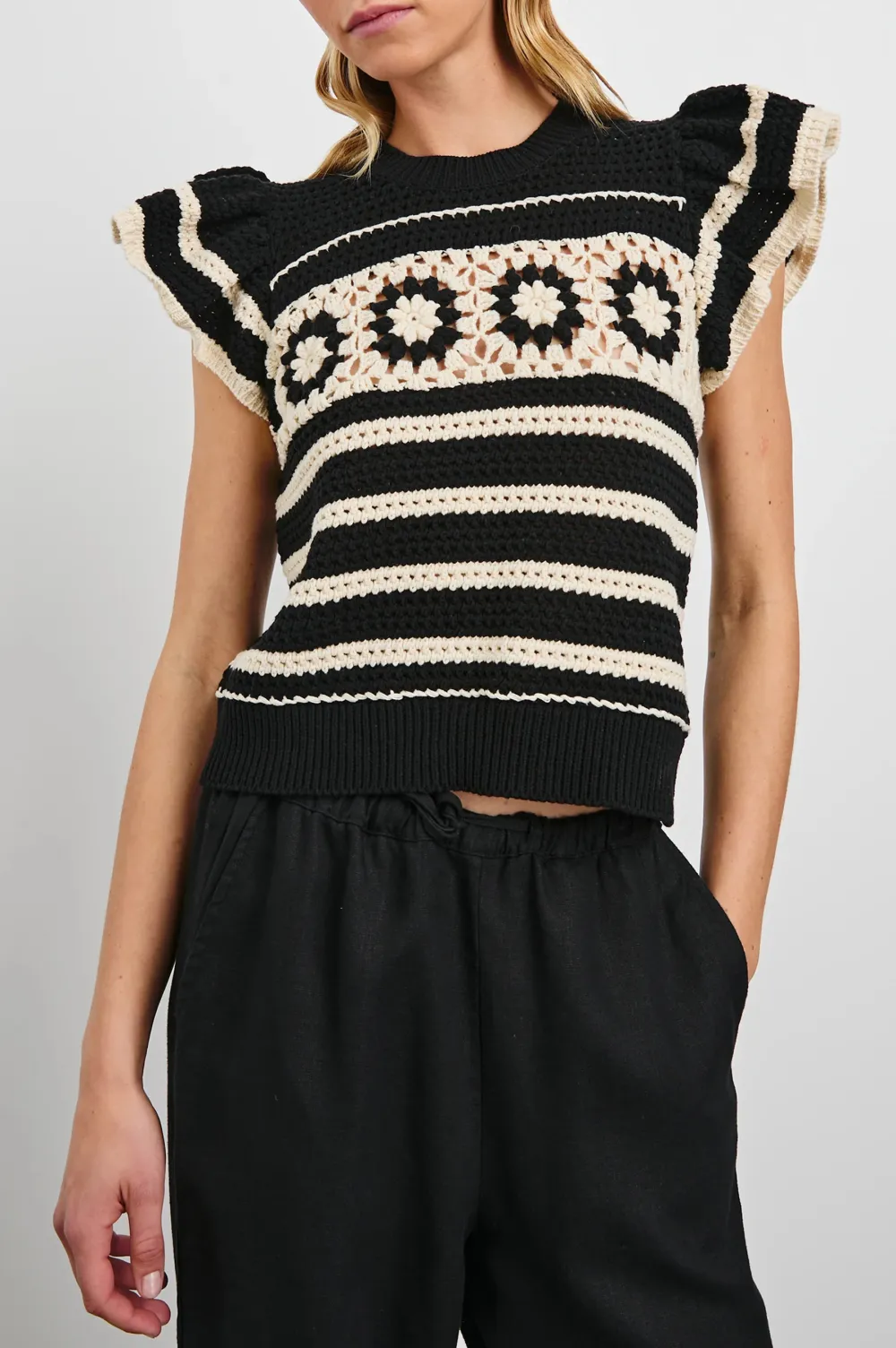Women's Striped Pattern Blazer