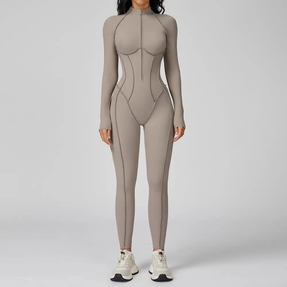 Half Zip Training Onesie