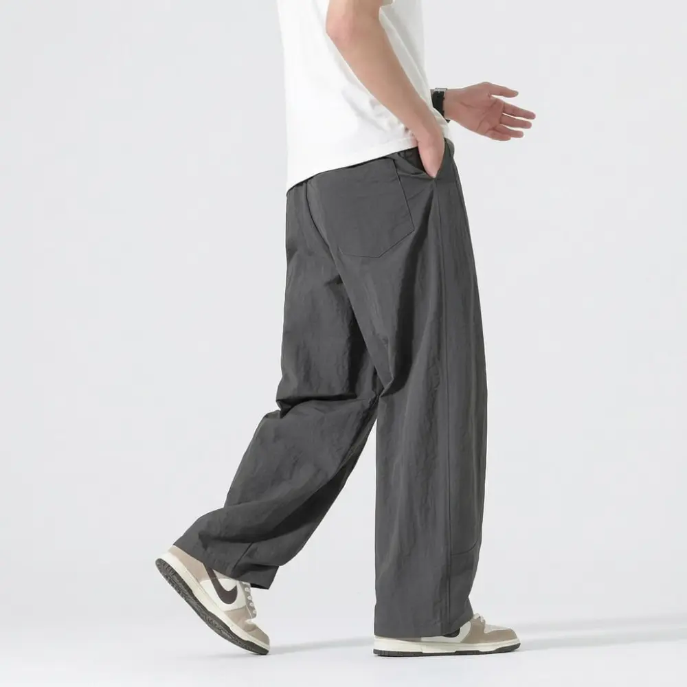 Structured Wide Leg Pants