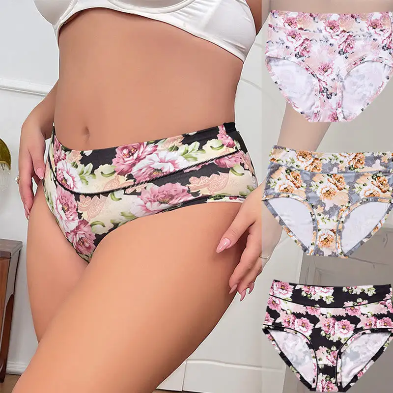 Everyday Plus Size Print Breathable Panty